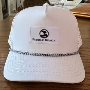 Pebble Beach Melin White Rope Hat